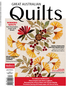 Great Australian Quilts Magazine Issue 13 Cover