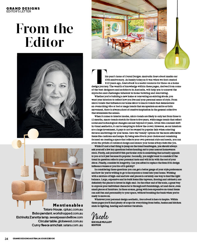Grand Designs Australia Sourcebook 10 | Universal Shop AU