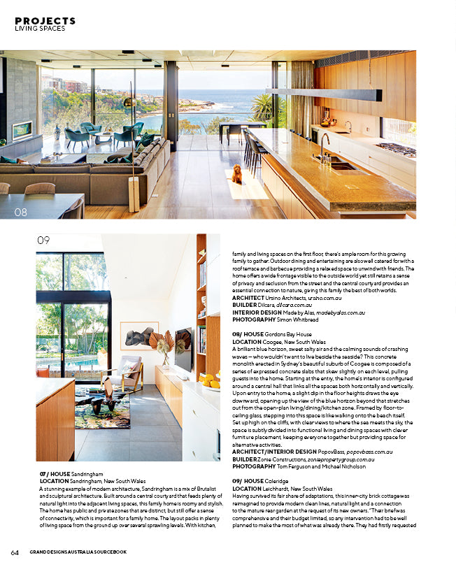 Grand Designs Australia Sourcebook 10 | Universal Shop AU