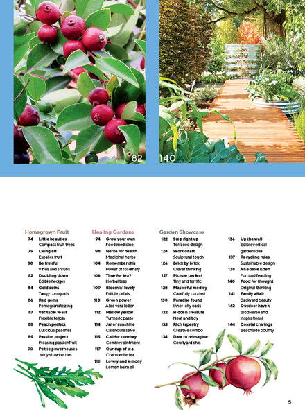 Grow Food, Herbs & Medicinal in Small Gardens