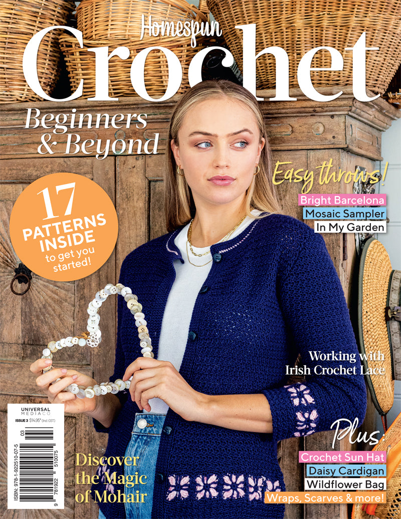 Homespun Crochet Magazine Issue #3 Cover