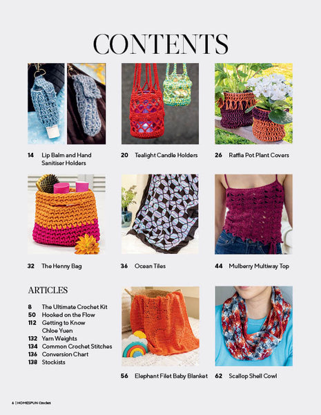 Homespun Crochet Magazine Issue #4