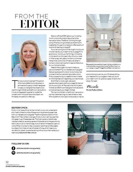 Exclusive Offer - Kitchens and Bathrooms Quarterly Subscription