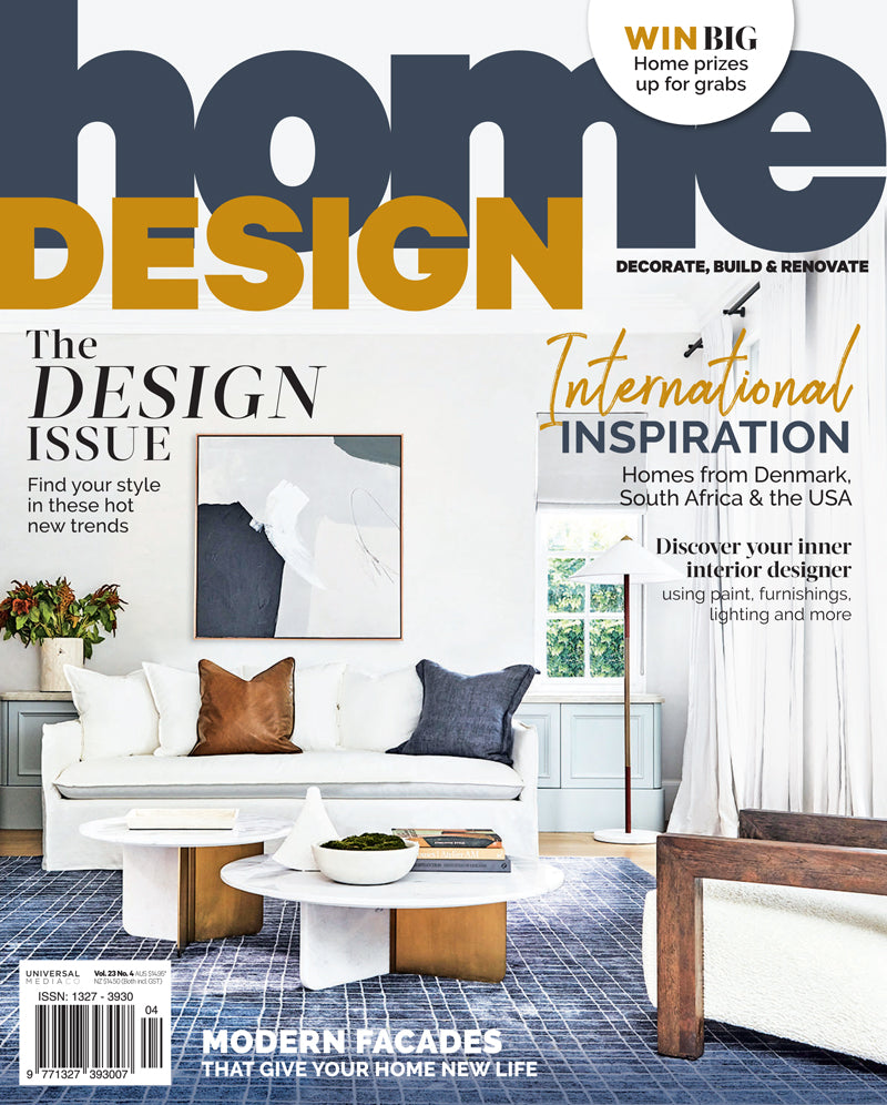Interior Design Magazine Cover Page