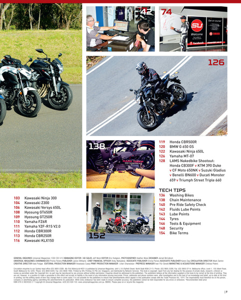 My First Motorcycle Bookazine 2015 table of contents 2