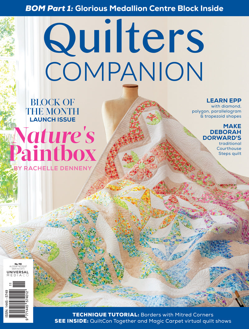 Quilters Companion Magazine Issue 110