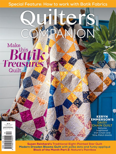 Quilters Companion Magazine Issue 111 Cover