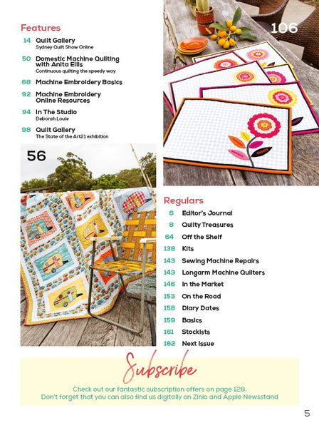 Quilters Companion Magazine Issue 114