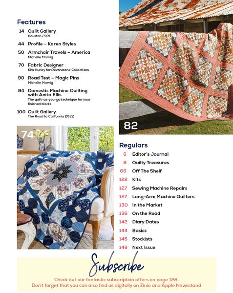 Quilters Companion Magazine Issue 115