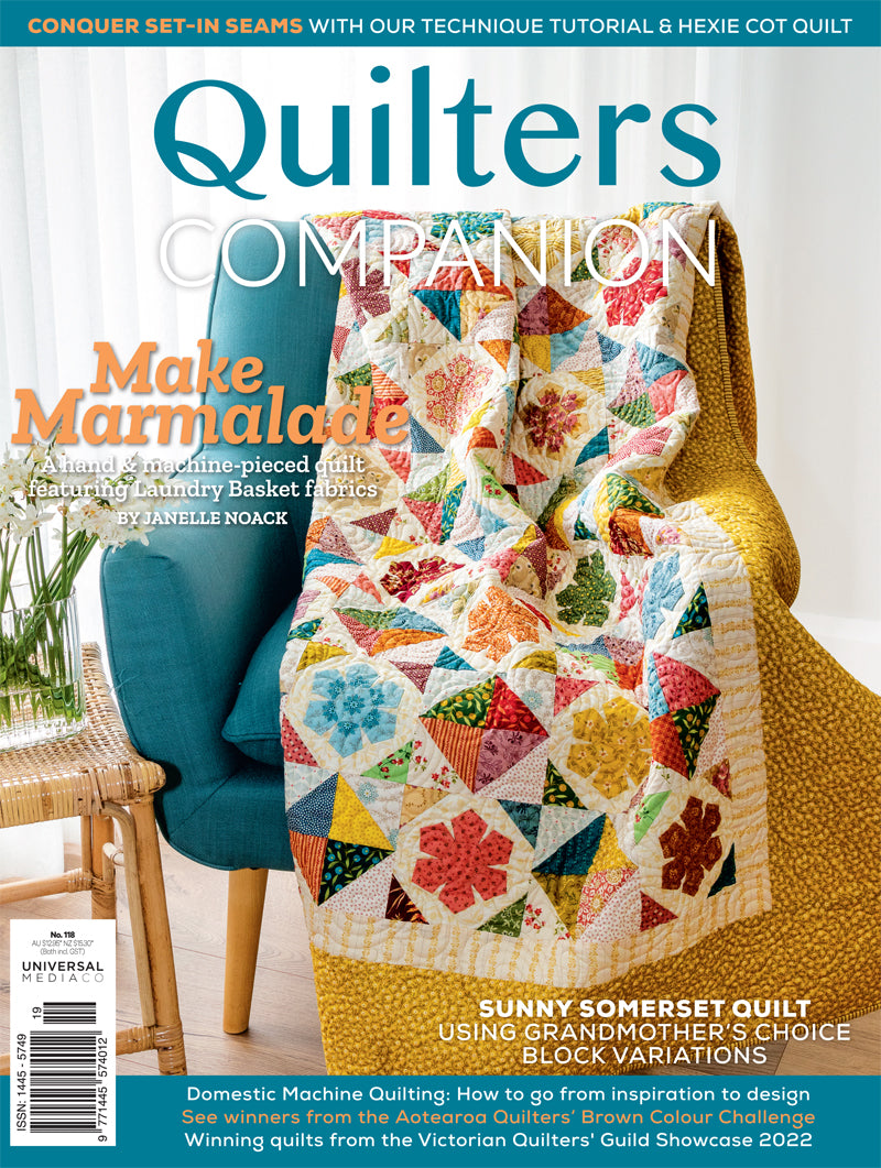 Quilters Companion Magazine Issue 118