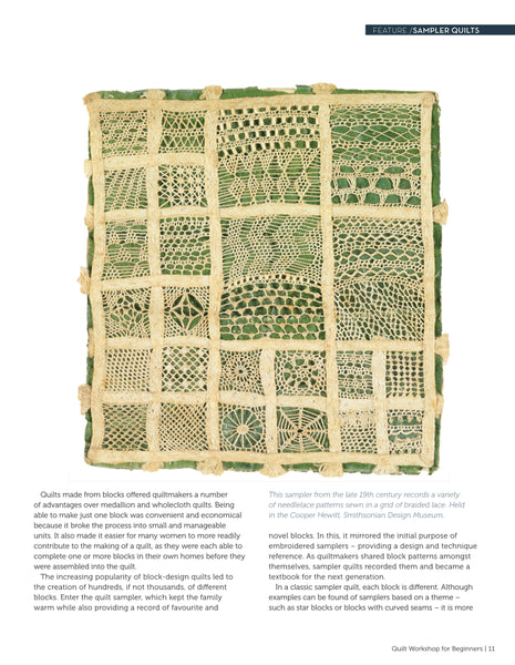 Quilt Workshop for Beginners Bookazine 2015 preview 3
