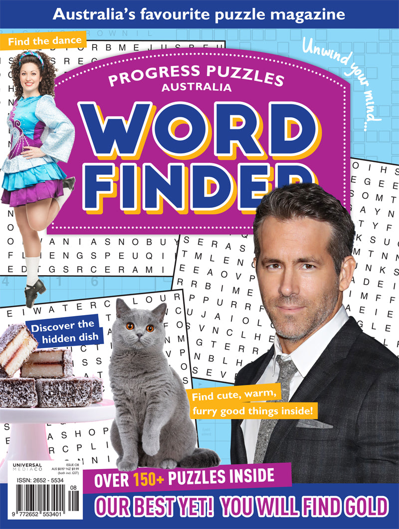 Progress Puzzles Word Finder 8 Cover